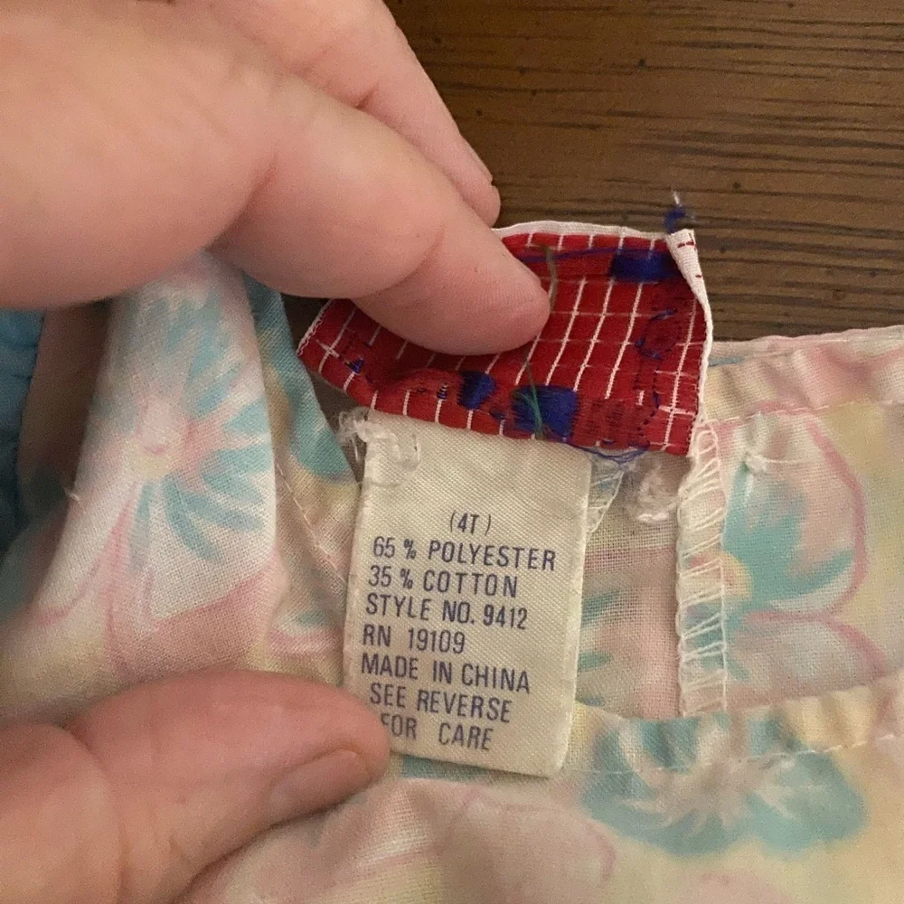 Vintage New York Kids Ruffle Butt Romper